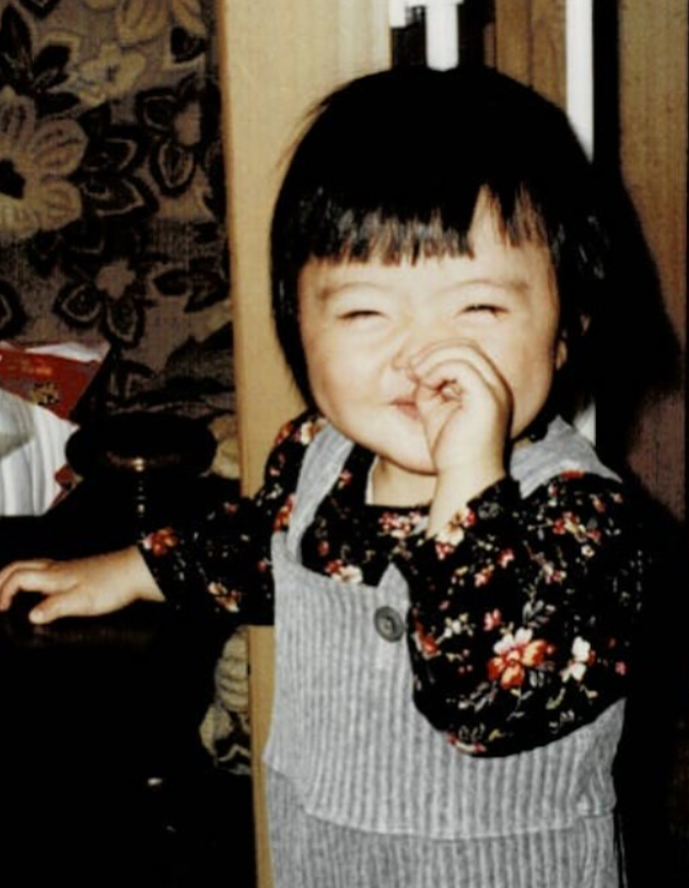 内田有紀の妹・澪奈の幼少期