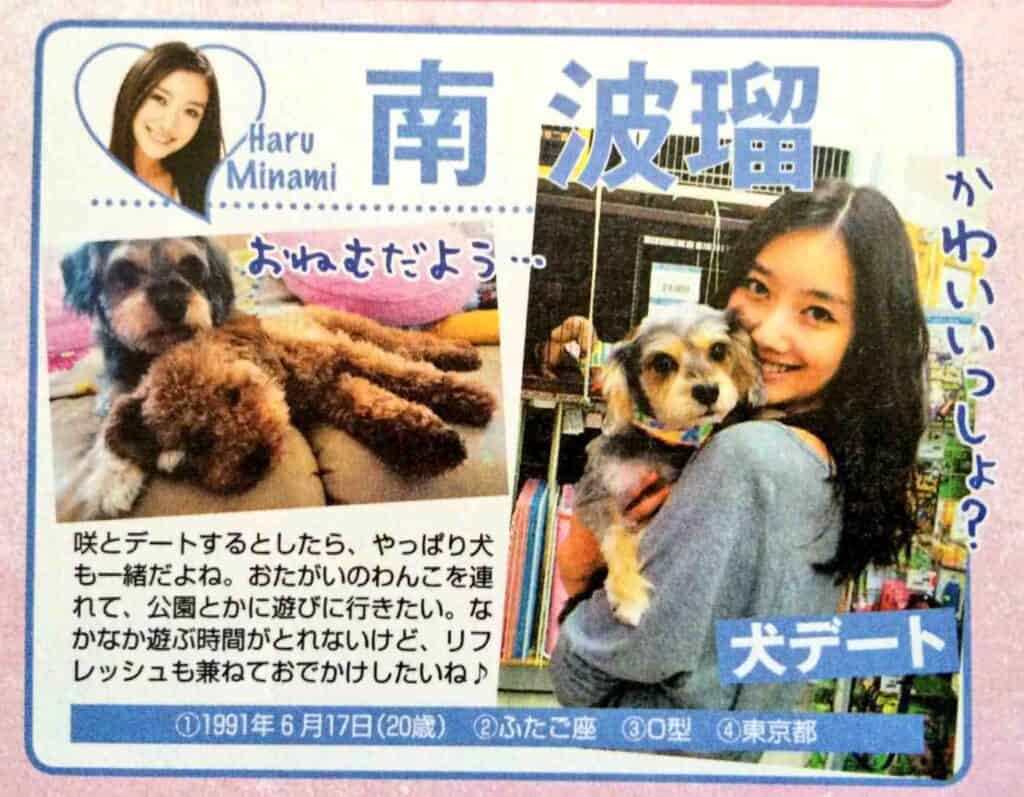 2012年までは南波瑠として活動