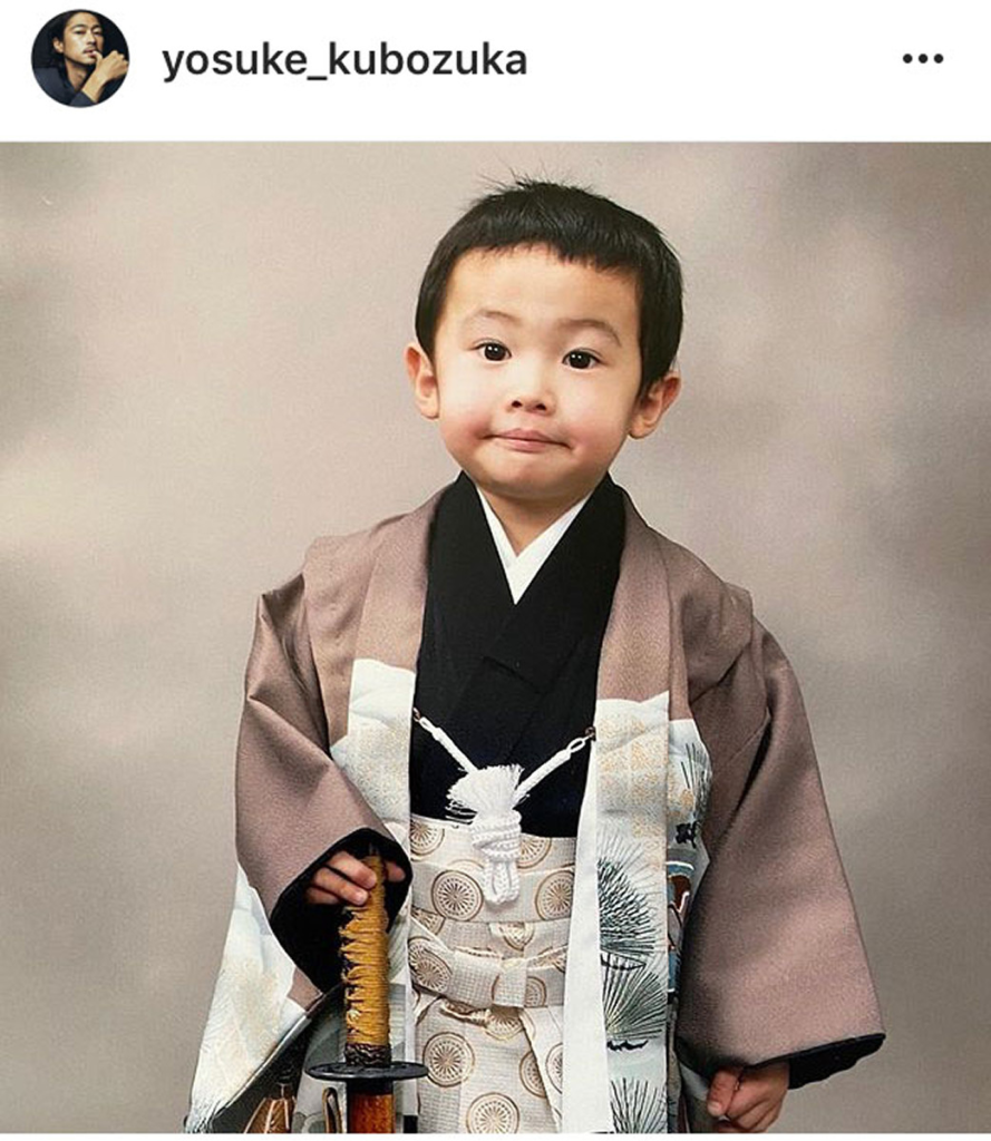 窪塚愛流の幼少期