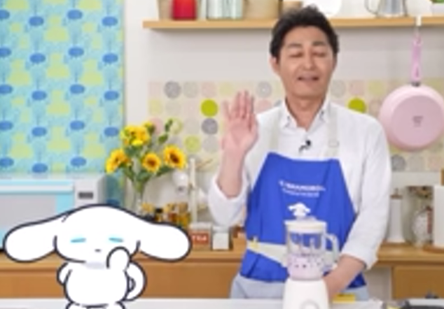 安田顕とシナモロール