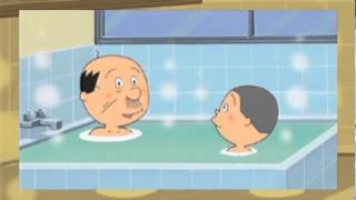 永井一郎さんがC.Vを務めた磯野波平（左）